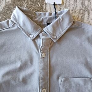 Kenneth Cole Men's Button Down Knit Shirt New Size Small